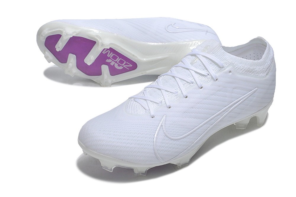 Nike Zoom Mercurial Vapor 15 Elite FG - Nouveau White/Purple