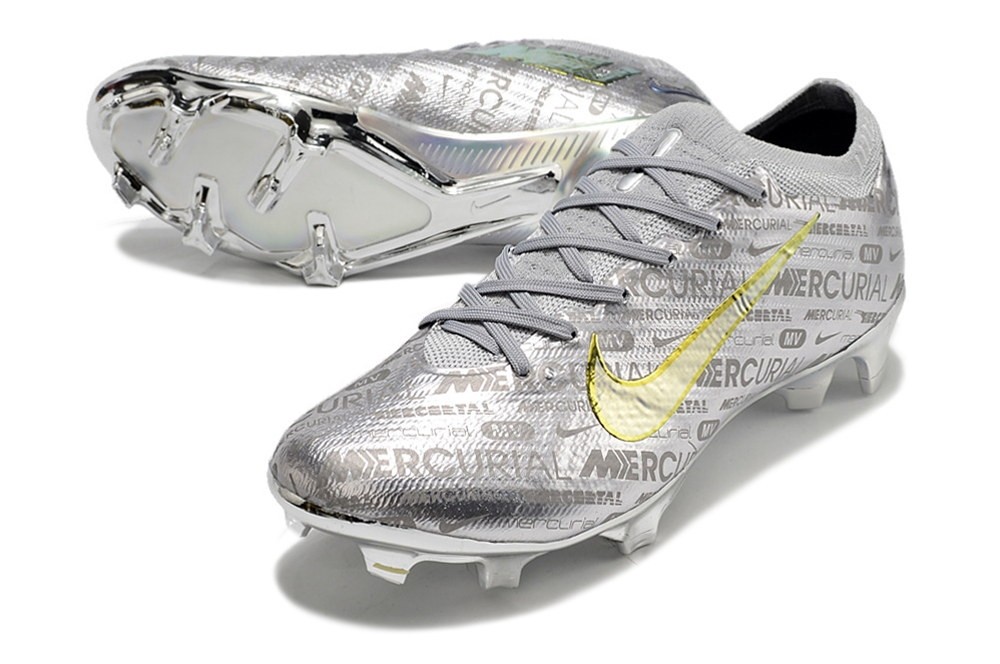 Nike Zoom Mercurial Vapor 15 Elite XXV SE FG - Metallic Silver