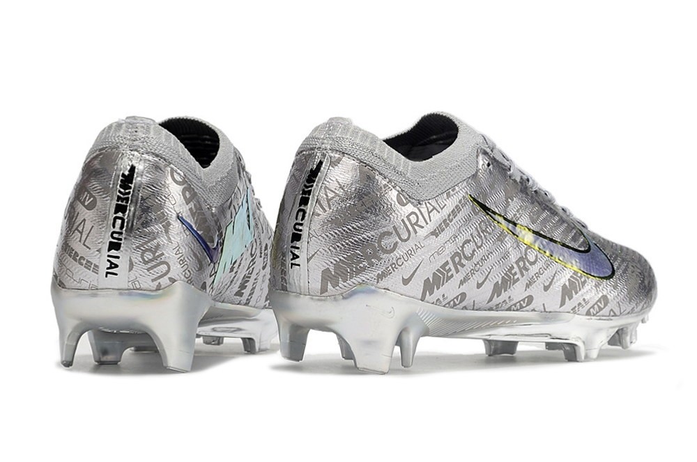 Nike Zoom Mercurial Vapor 15 Elite XXV SE FG - Metallic Silver