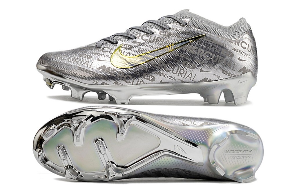 Nike Zoom Mercurial Vapor 15 Elite XXV SE FG - Metallic Silver