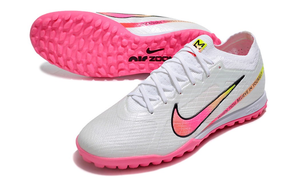 Nike Zoom Mercurial Vapor 15 Marcus Rashford Elite TF Turf - White/multicolor
