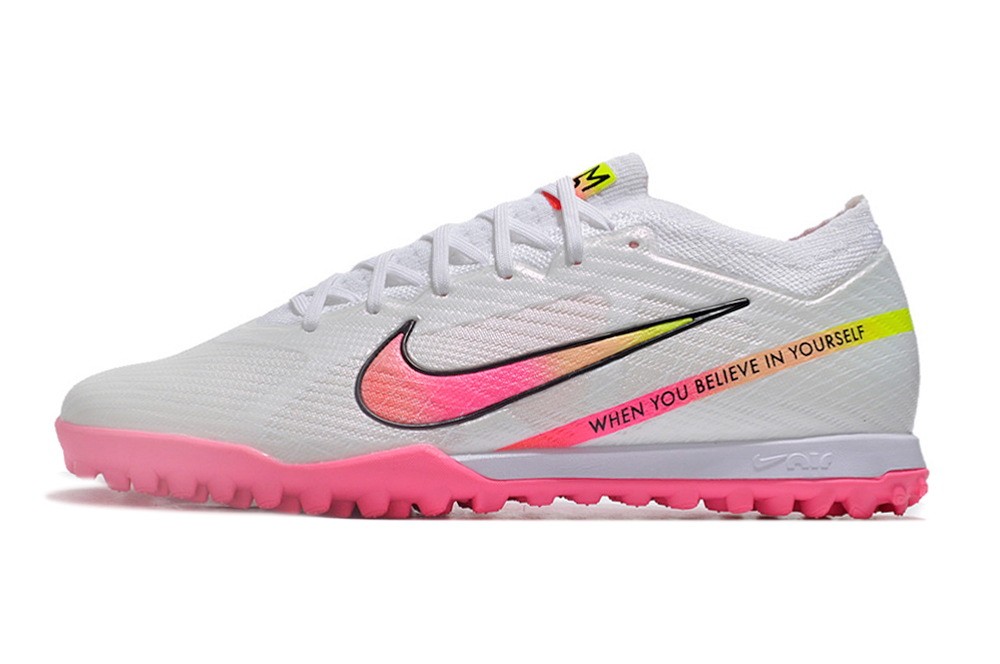 Nike Zoom Mercurial Vapor 15 Marcus Rashford Elite TF Turf - White/multicolor