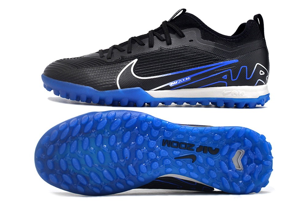 Nike Zoom Mercurial Vapor 15 Pro TF Turf - Black/Royal Blue