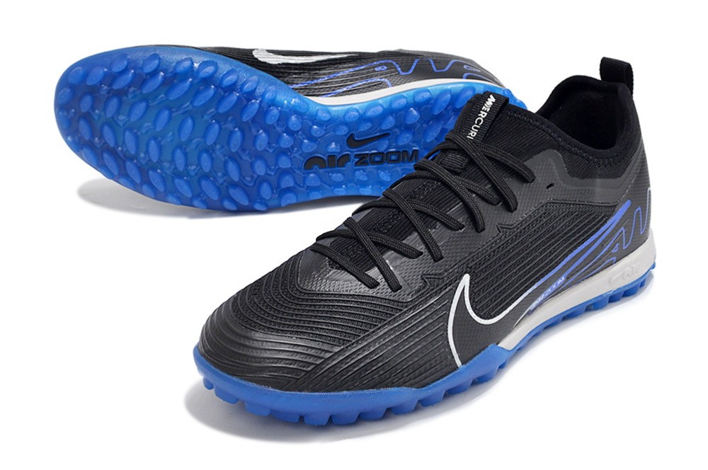 Nike Zoom Mercurial Vapor 15 Pro TF Turf - Black/Royal Blue