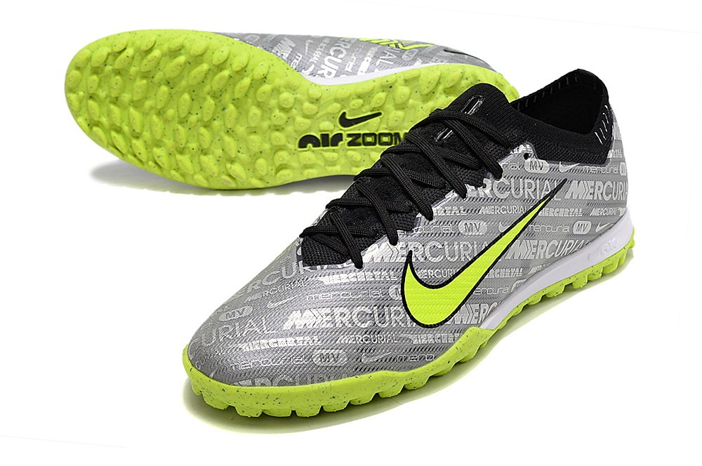 Nike Zoom Mercurial Vapor 15 Pro XXV TF - Silver/Volt