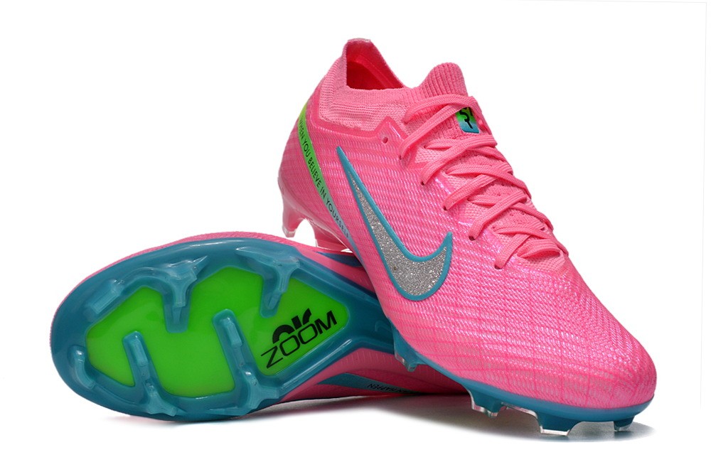Nike Zoom Mercurial Vapor 15 Rashford Signature Elite FG - Pink/Blue/Green