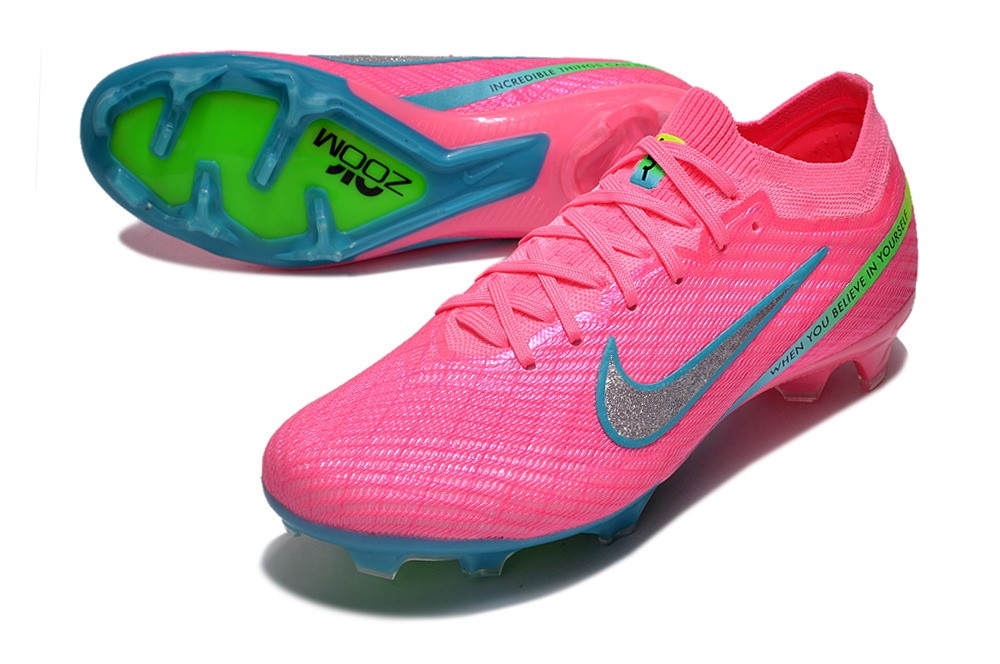Nike Zoom Mercurial Vapor 15 Rashford Signature Elite FG - Pink/Blue/Green