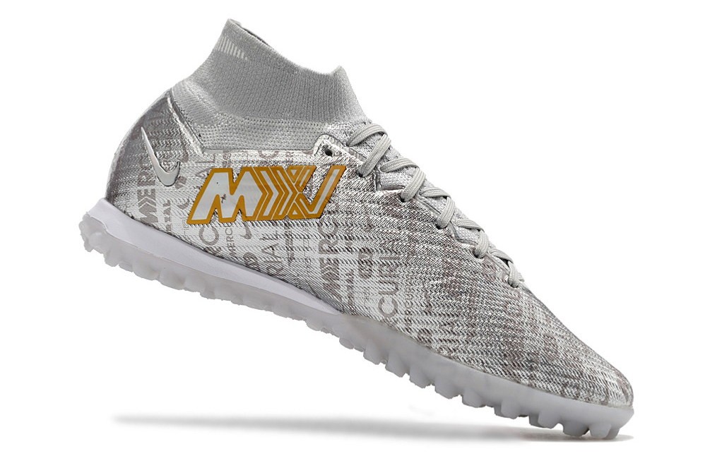 Nike Zoom Mercurial XXV SE Superfly 9 Pro TF - Metallic Silver/Black
