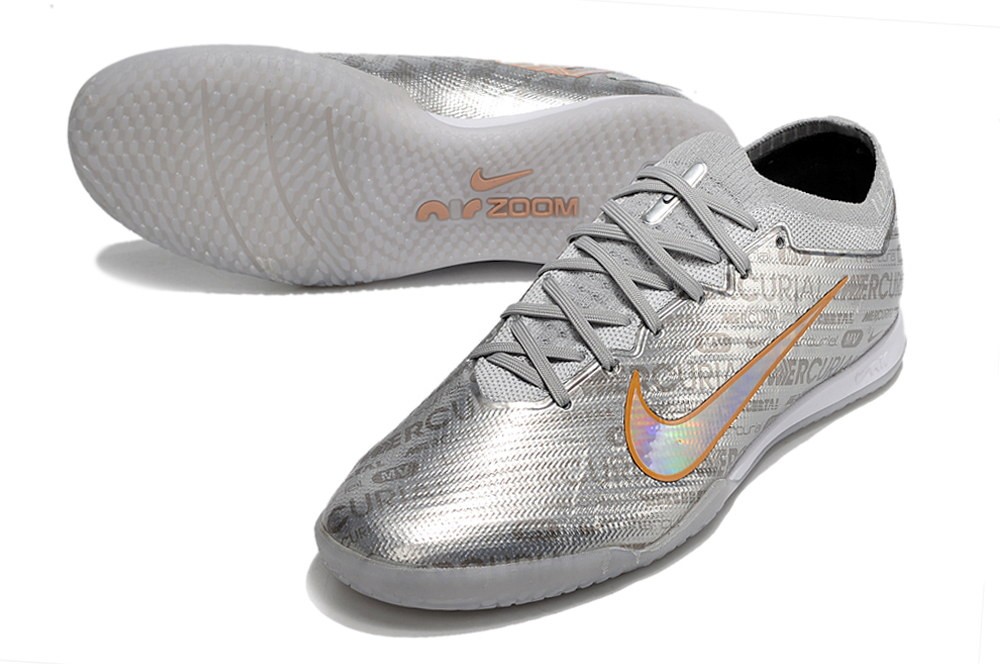 Nike Zoom Mercurial XXV SE Vapor 15 IC Indoor - Metallic Silver/Wolf Grey
