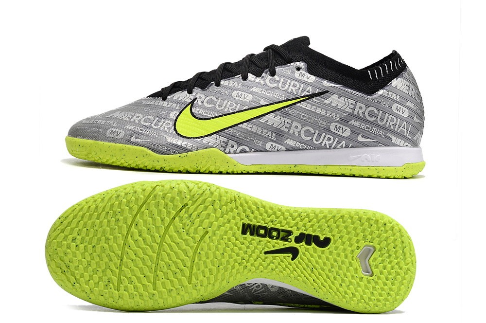 Nike Zoom Mercurial XXV Vapor 15 IC Indoor - Silver/Volt