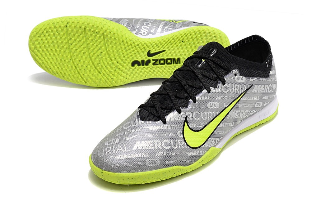 Nike Zoom Mercurial XXV Vapor 15 IC Indoor - Silver/Volt