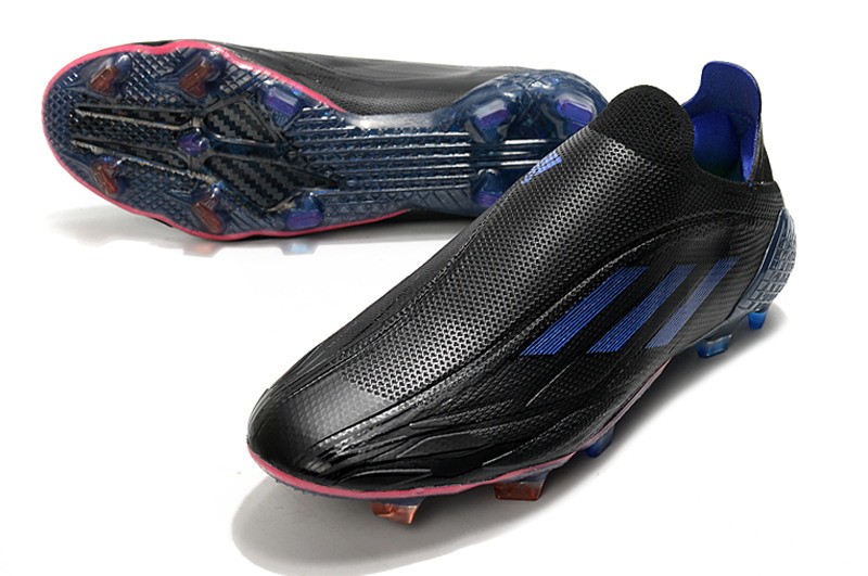 Adidas X SpeedFlow + FG EscapeLight - Black/Ink Blue
