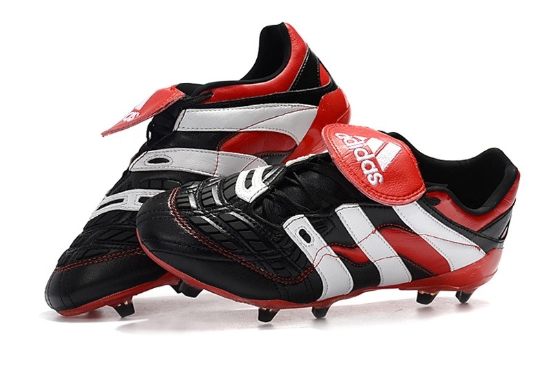 Adidas Predator Accelerator FG  - Black/Red/White