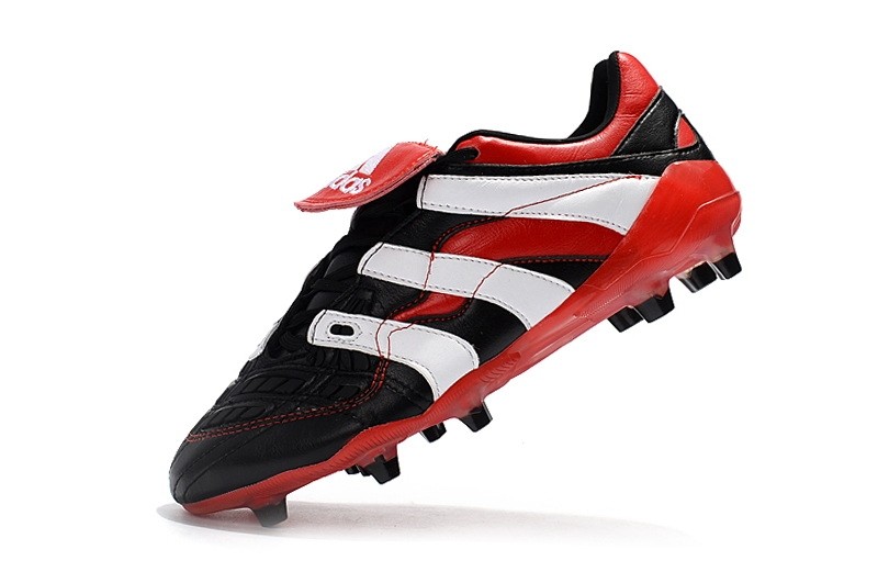 Adidas Predator Accelerator FG  - Black/Red/White