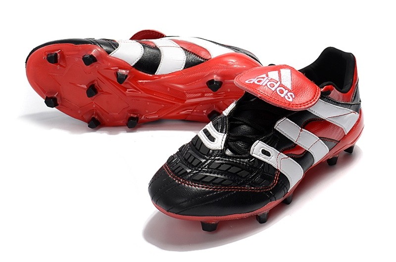 Adidas Predator Accelerator FG  - Black/Red/White