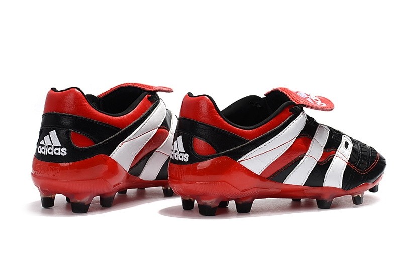 Adidas Predator Accelerator FG  - Black/Red/White