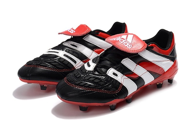 Adidas Predator Accelerator FG  - Black/Red/White