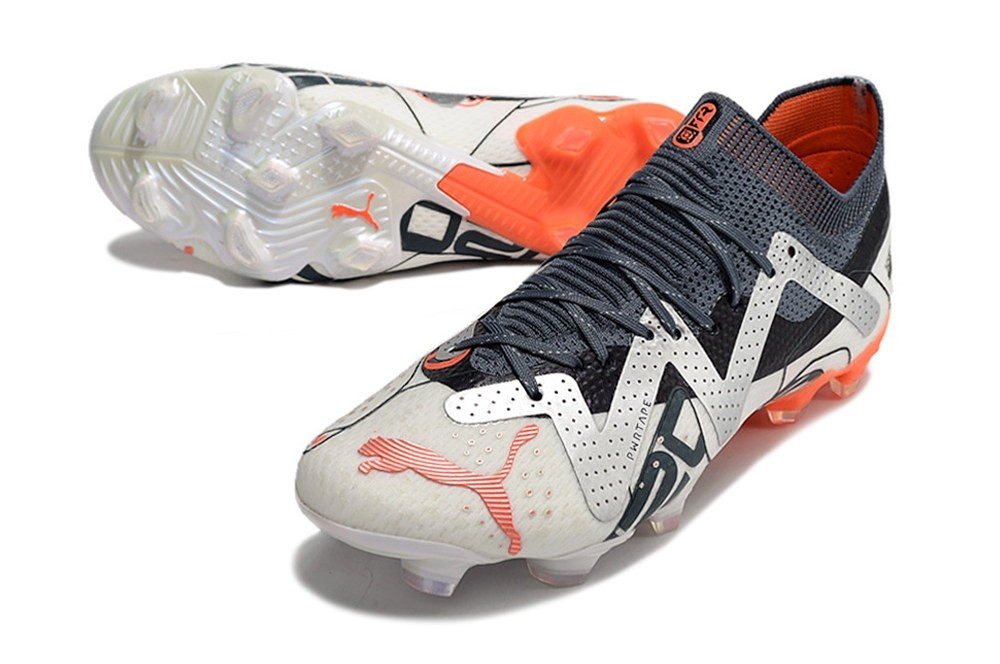 PUMA Future Ultimate Astronaut FG/AG - White/Orange/Asphalt
