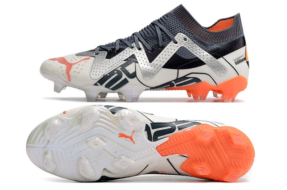 PUMA Future Ultimate Astronaut FG/AG - White/Orange/Asphalt