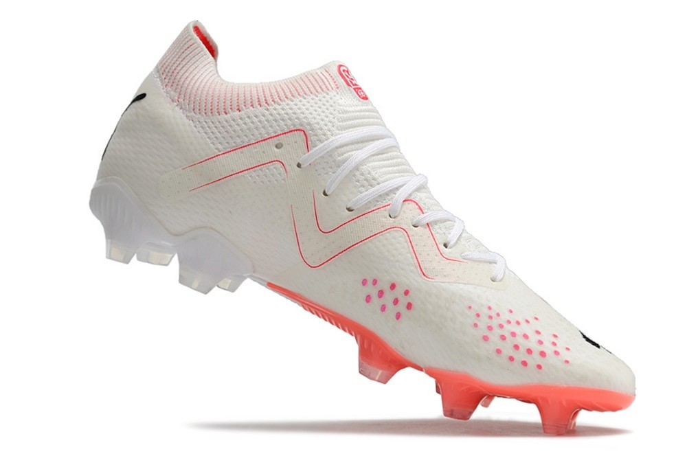 Puma Future Ultimate FG/AG Breakthrough - White/Red/Fire Orchid