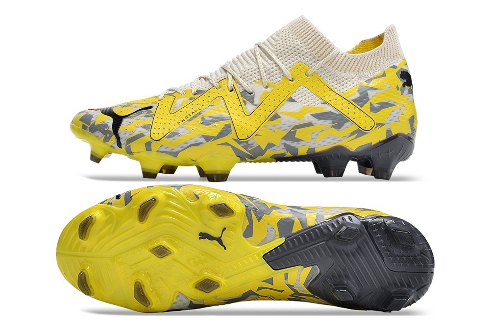 Puma Future Ultimate FG/AG Voltage Pack - Sedate Gray/Asphalt/Yellow Blaze