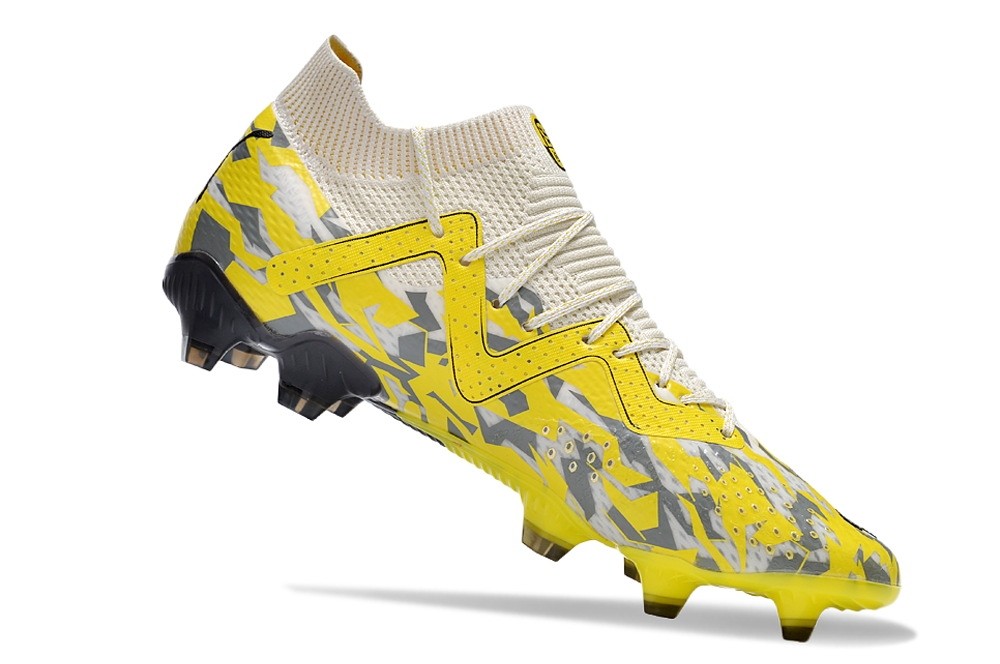 Puma Future Ultimate FG/AG Voltage Pack - Sedate Gray/Asphalt/Yellow Blaze