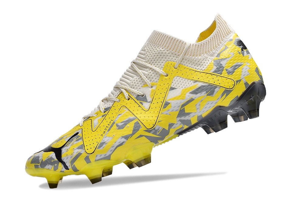 Puma Future Ultimate FG/AG Voltage Pack - Sedate Gray/Asphalt/Yellow Blaze
