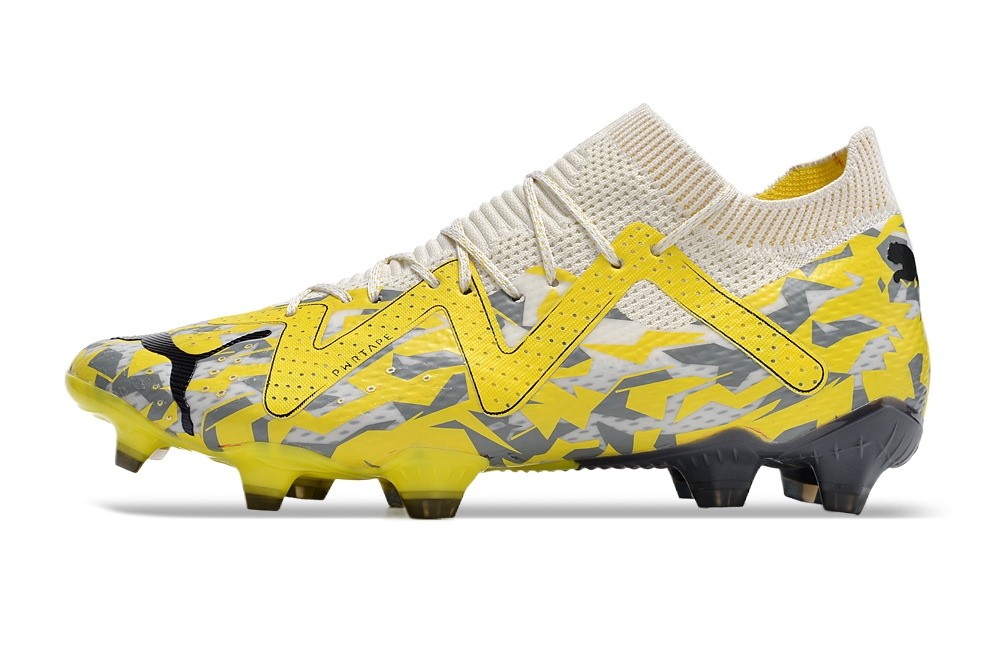 Puma Future Ultimate FG/AG Voltage Pack - Sedate Gray/Asphalt/Yellow Blaze