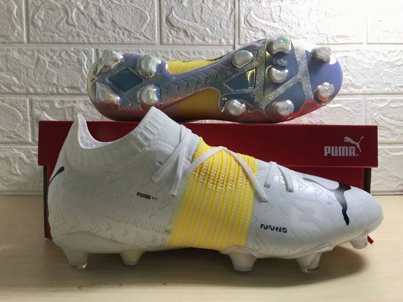 Puma Future Z 1.1 FG/AG Teaser - White / Yellow Alert / Black