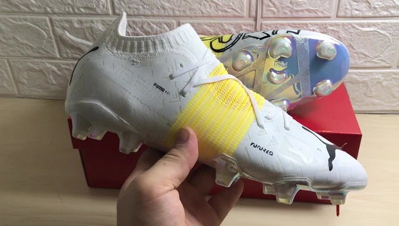 Puma Future Z 1.1 FG/AG Teaser - White / Yellow Alert / Black