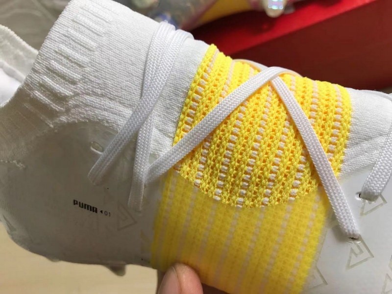 Puma Future Z 1.1 FG/AG Teaser - White / Yellow Alert / Black