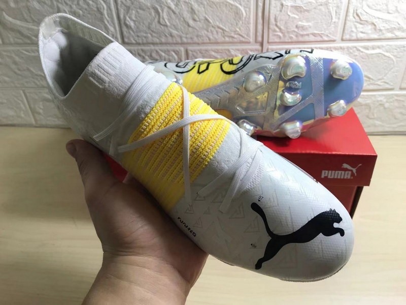 Puma Future Z 1.1 FG/AG Teaser - White / Yellow Alert / Black