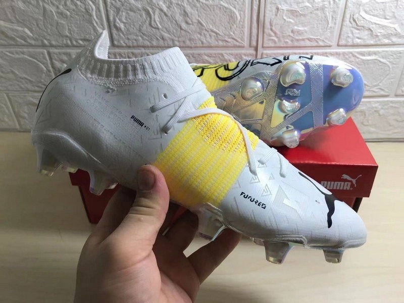 Puma Future Z 1.1 FG/AG Teaser - White / Yellow Alert / Black
