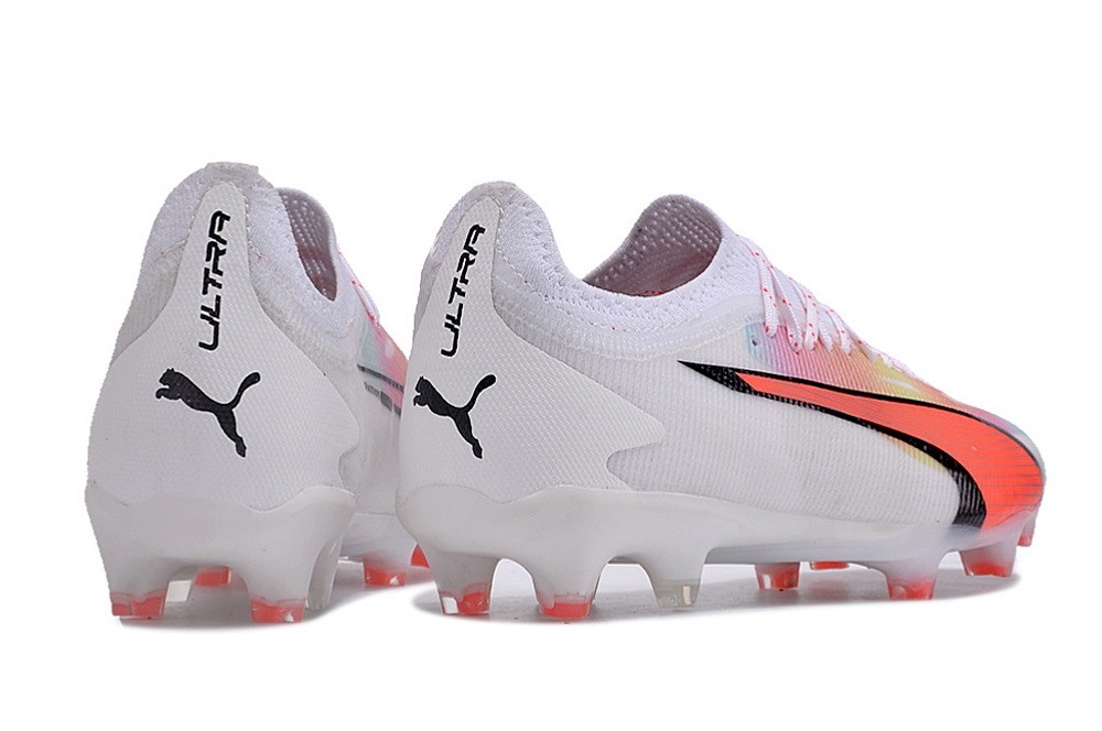 Puma Ultra Ultimate FG/AG Breakthrough Pack - White/Red/Fire Orchid