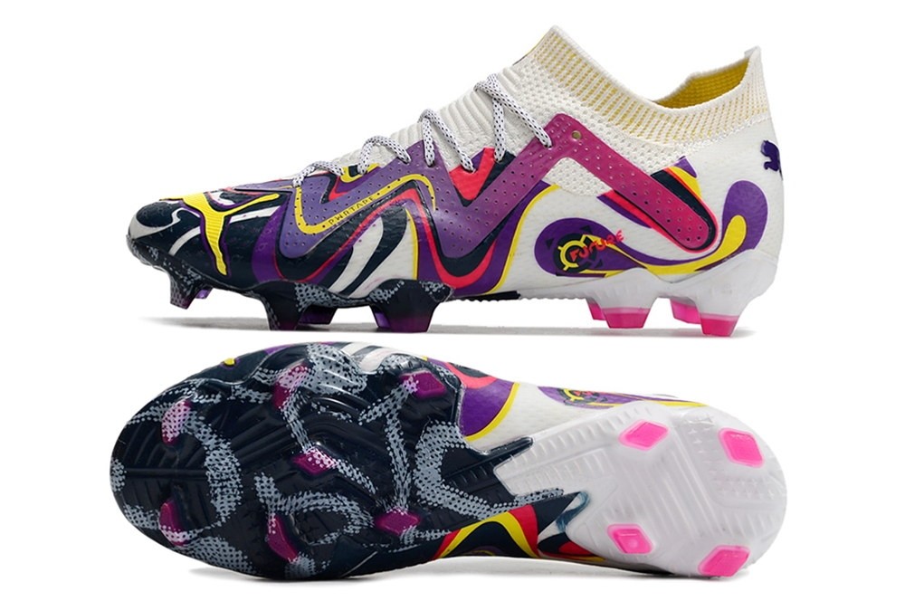 Puma Future Ultimate FG/AG 2023 Neymar Creativity - White/Purple/Fluro Yellow