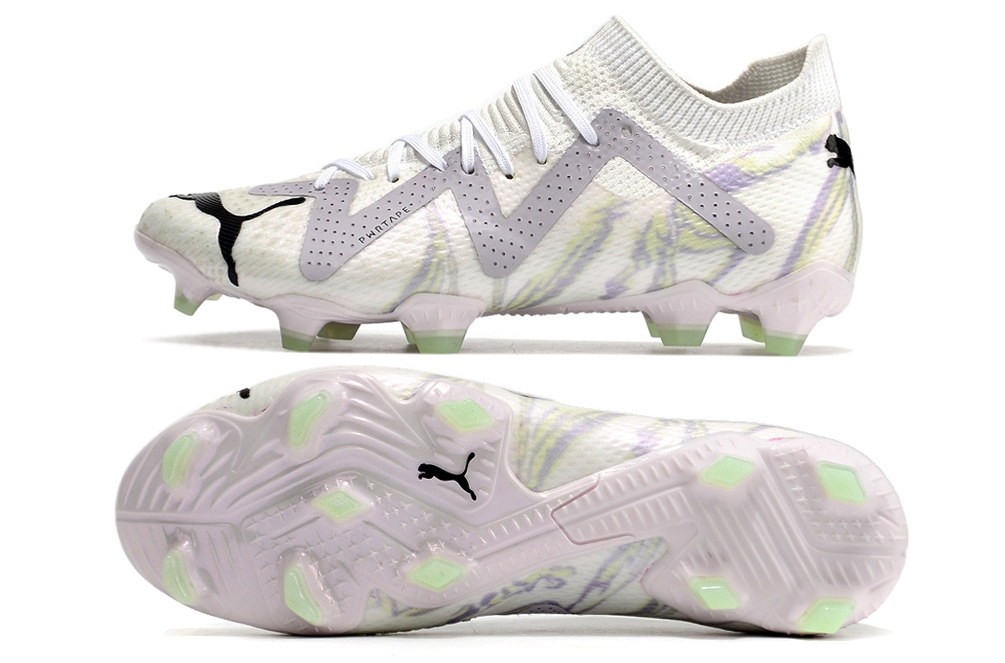 Puma Future Ultimate FG/AG Brilliance - White/Black/Spring Lavender