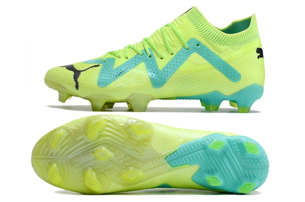 Puma Future Ultimate FG/AG Pursuit - Fast Yellow/Black/Electric Peppermint