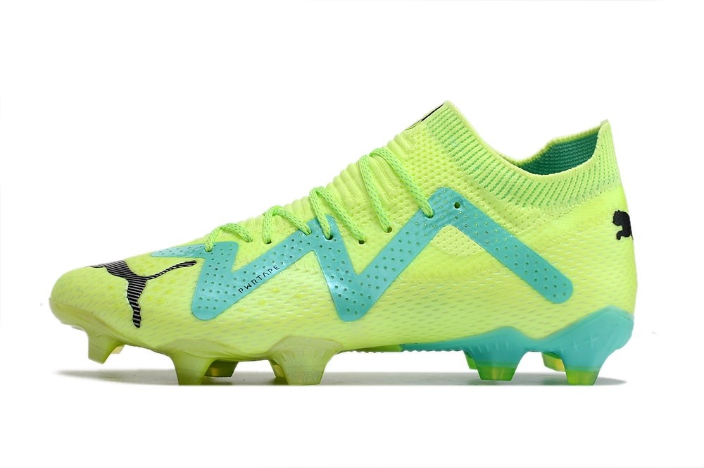Puma Future Ultimate FG/AG Pursuit - Fast Yellow/Black/Electric Peppermint