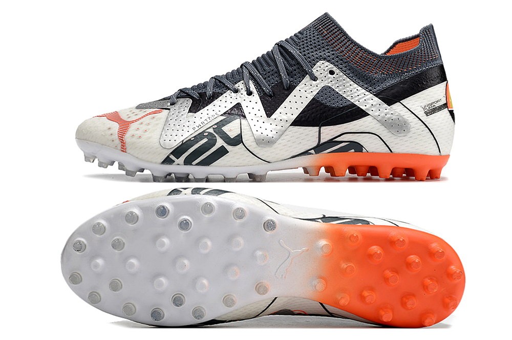 Puma Future Ultimate MG Astronaut Pack - White/Orange/Asphalt