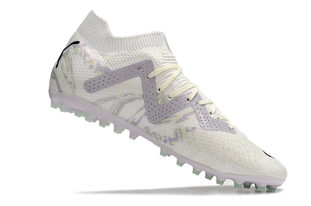 Puma Future Ultimate MG Brilliance Pack - White/Black/Purple