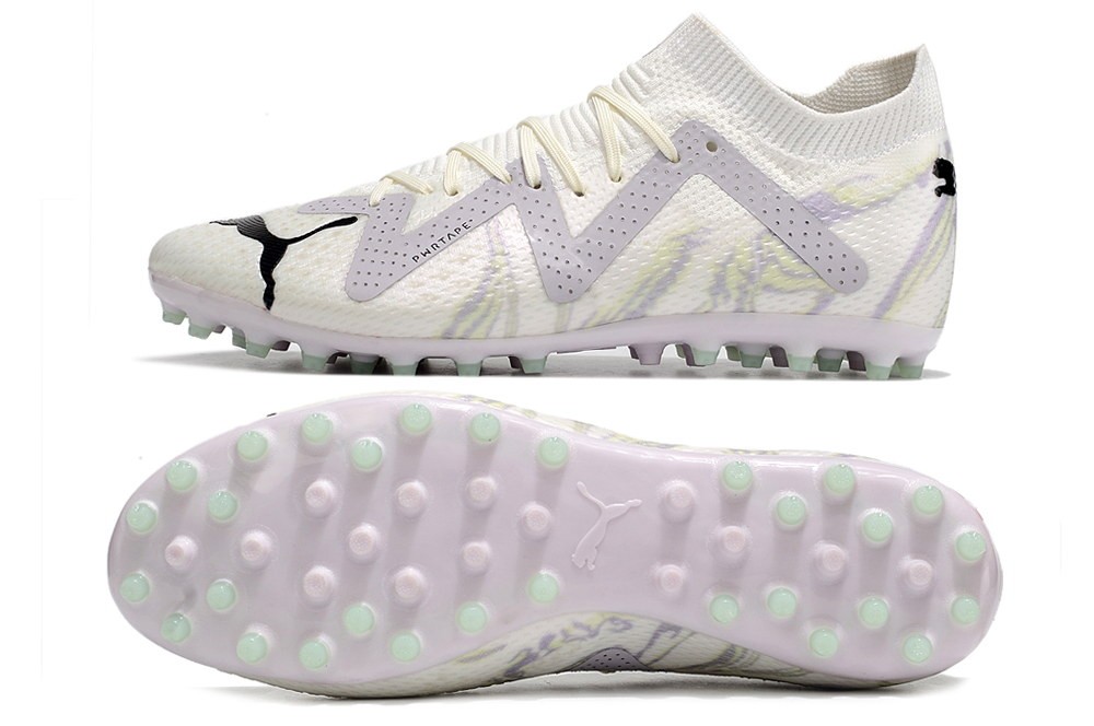 Puma Future Ultimate MG Brilliance Pack - White/Black/Purple