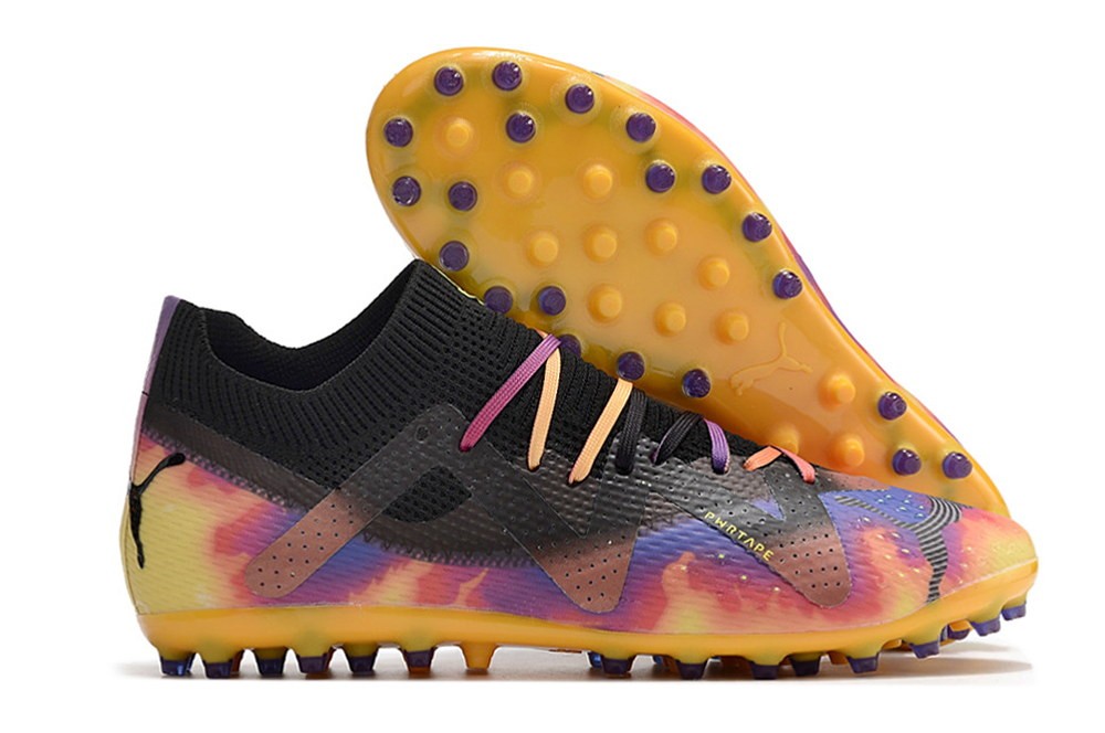 Puma Future Ultimate MG Elements Pack - Fire Yellow/Black