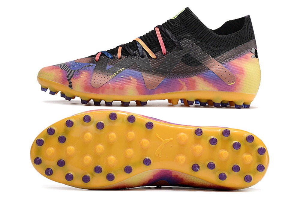 Puma Future Ultimate MG Elements Pack - Fire Yellow/Black