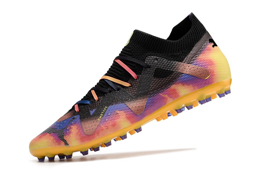 Puma Future Ultimate MG Elements Pack - Fire Yellow/Black
