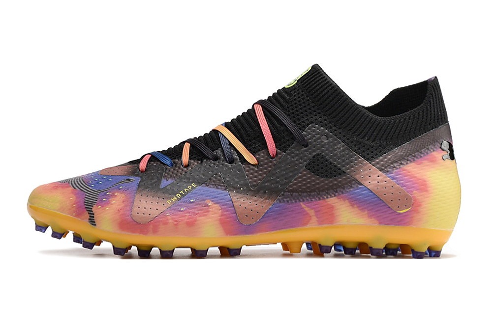 Puma Future Ultimate MG Elements Pack - Fire Yellow/Black