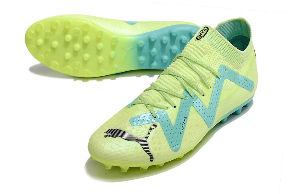 Puma Future Ultimate MG Pursuit Pack - Yellow/Black/Peppermint