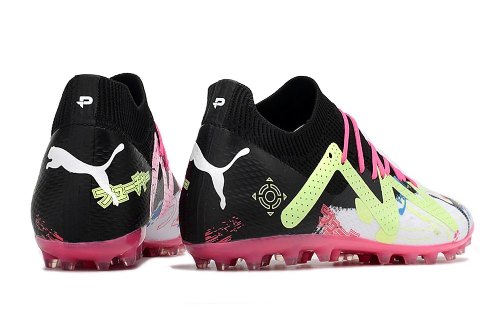 Puma Future Ultimate MG Tricks Pack - Black/Pink/Yellow