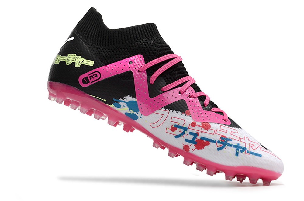 Puma Future Ultimate MG Tricks Pack - Black/Pink/Yellow