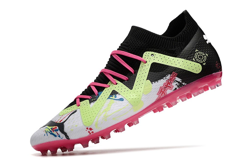 Puma Future Ultimate MG Tricks Pack - Black/Pink/Yellow