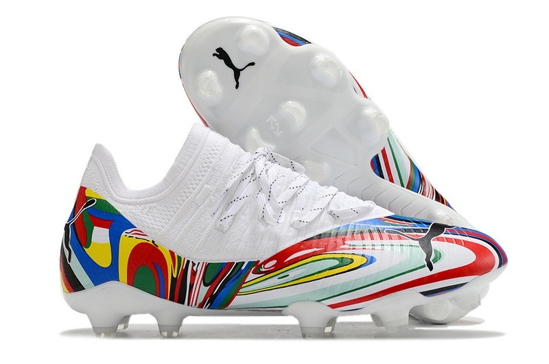 Puma Future Z 1.4 FG/AG Flags Of The World - White/Black/Red/Green